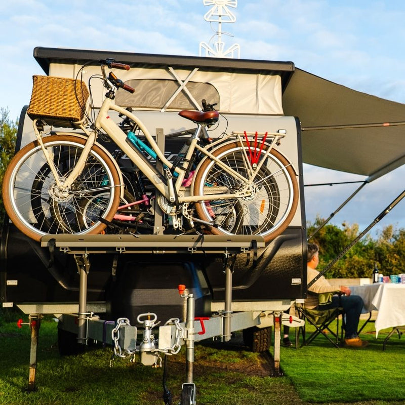Load image into Gallery viewer, Freedom 4 Bike Caravan Rack - Drawbar Mount

