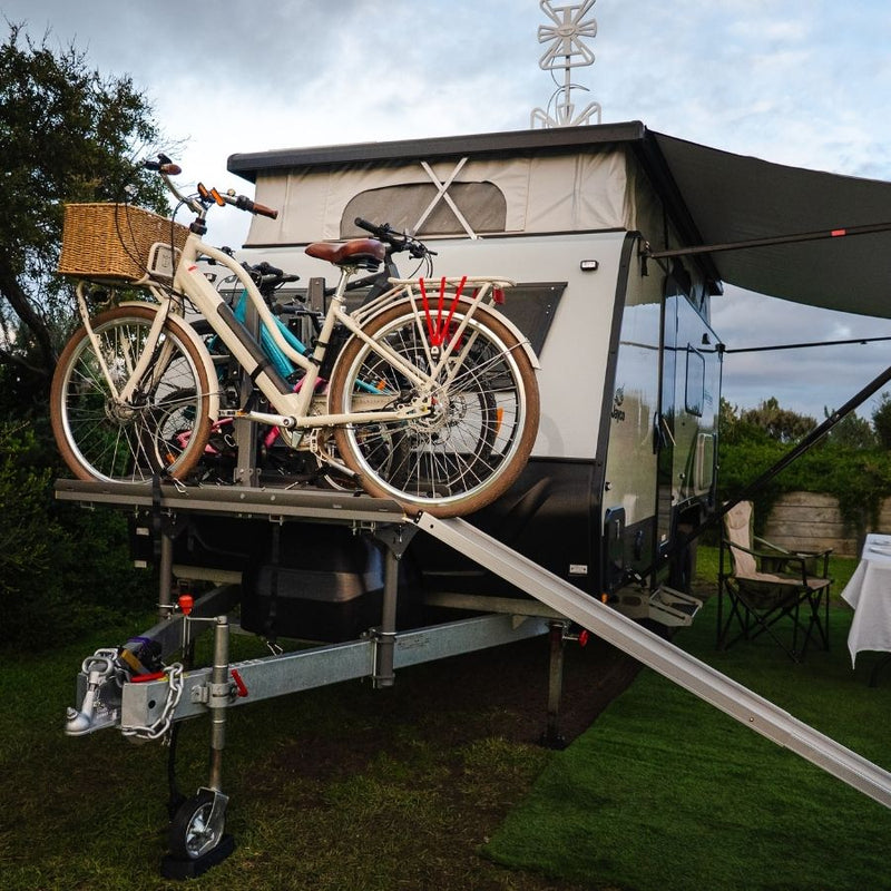 Load image into Gallery viewer, Freedom 4 Bike Caravan Rack - Drawbar Mount
