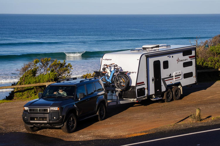 Bike Racks for cars, caravans & motorhomes.