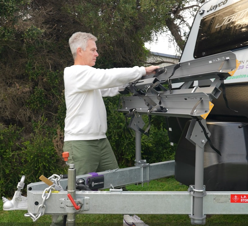 Load image into Gallery viewer, Freedom 2 Bike Caravan Rack - Drawbar Mount
